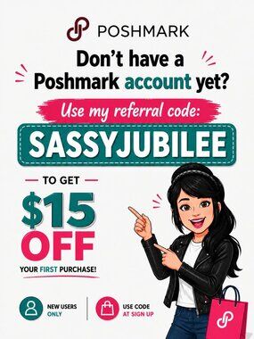 Referral code SASSYJUBILEE